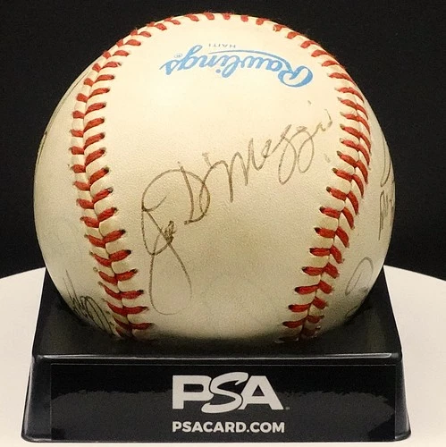 Joe Dimaggio, Willie McCovey, Ed Kranepool and MORE Baseball Greats Signed Ball