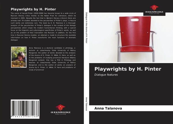 Anna Talanova | Playwrights By H. Pinter | Taschenbuch | Englisch (2021)-image