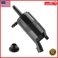 12V Windshield Washer Wiper Pump w Grommet OEM 22127652 22127653 Chevy GMC Buick