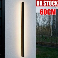 LED Wall Light Sconce Outdoor Lamp Exterior Lights Long Strip Modern UK