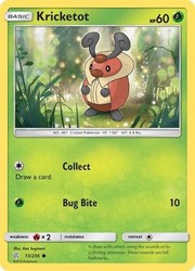 Kricketot 13/236 Cosmic Eclipse Common