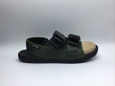 Astral PFD Sandals Kayak Rafting Terrain Outdoor Shoes Cedar Green Men's 8 NIB