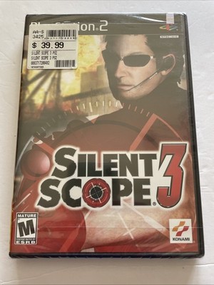 Silent Scope 3 (Sony PlayStation 2, 2002) - European Version Sealed New