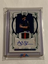 2023 Panini National Treasures AJ Smith Shawver Rookie Patch Auto RC  ⚾️#5/5 ⚾️