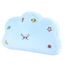 Quran Pillow Soft Blue Cloud Shape LED Light Function Polyester Kids Pillow