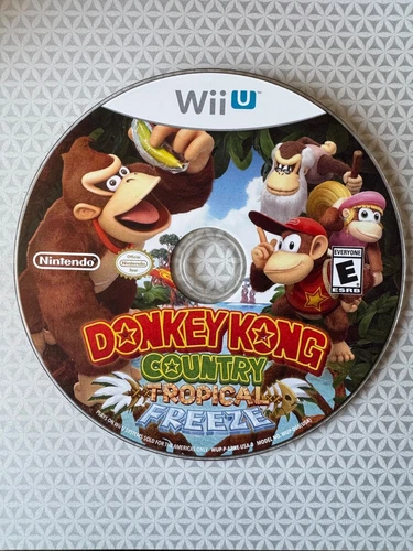Donkey Kong Country: Tropical Freeze (Wii U, 2014) - Disc Only Tested