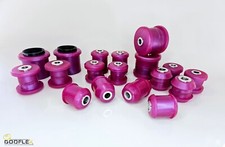 Front & Rear Suspension Arm Polyurethane Bushes Kit For Audi A3 S3 RS3 MK2 03-12