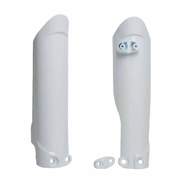 Rtech White Fork Guards Protectors for KTM 65 SX 2019 2020 2021 2022 - Image 2 of 2