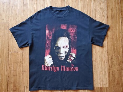 Vintage 2000 Marilyn Manson Ape Of God T Shirt XL Giant | eBay