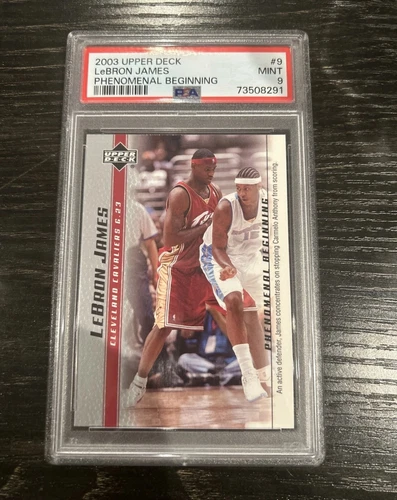 2003 Lebron James RC ROOKIE PSA 9 Mint Cleveland Cavs - RARE GRADED NBA 🔥