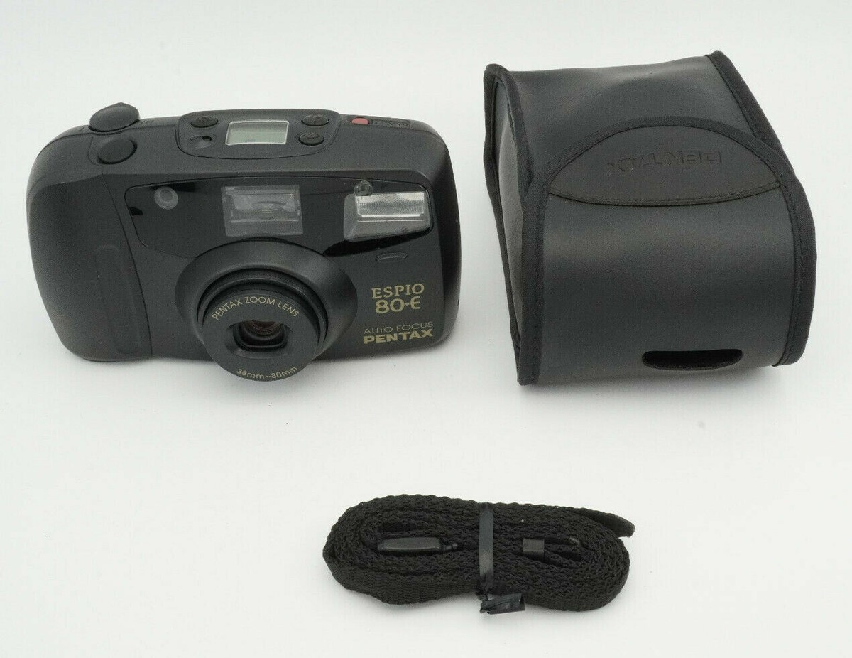 Top Mint w/case] Pentax ESPIO 80-E Point & Shoot Film 35mm