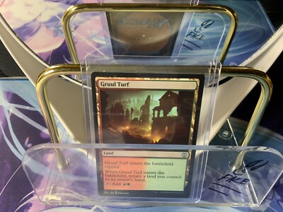 Gruul Turf NM PACK FRESH NM Zendikar Commander Red Green Dual Land
