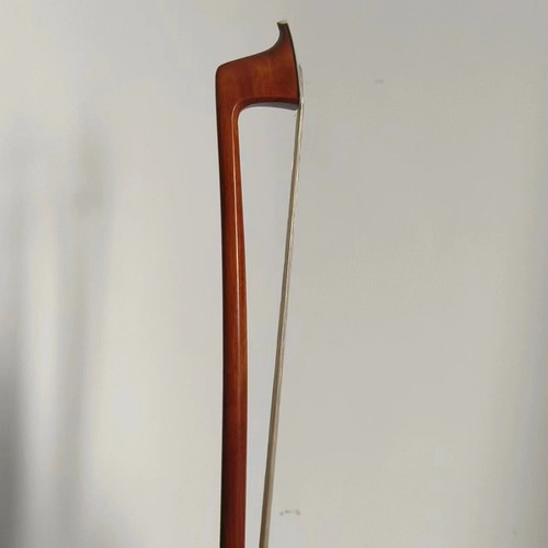 good quality 4/4 Brazil Wood Viola Bow Octagonal ebony frog shell horse hair - Picture 8 of 8