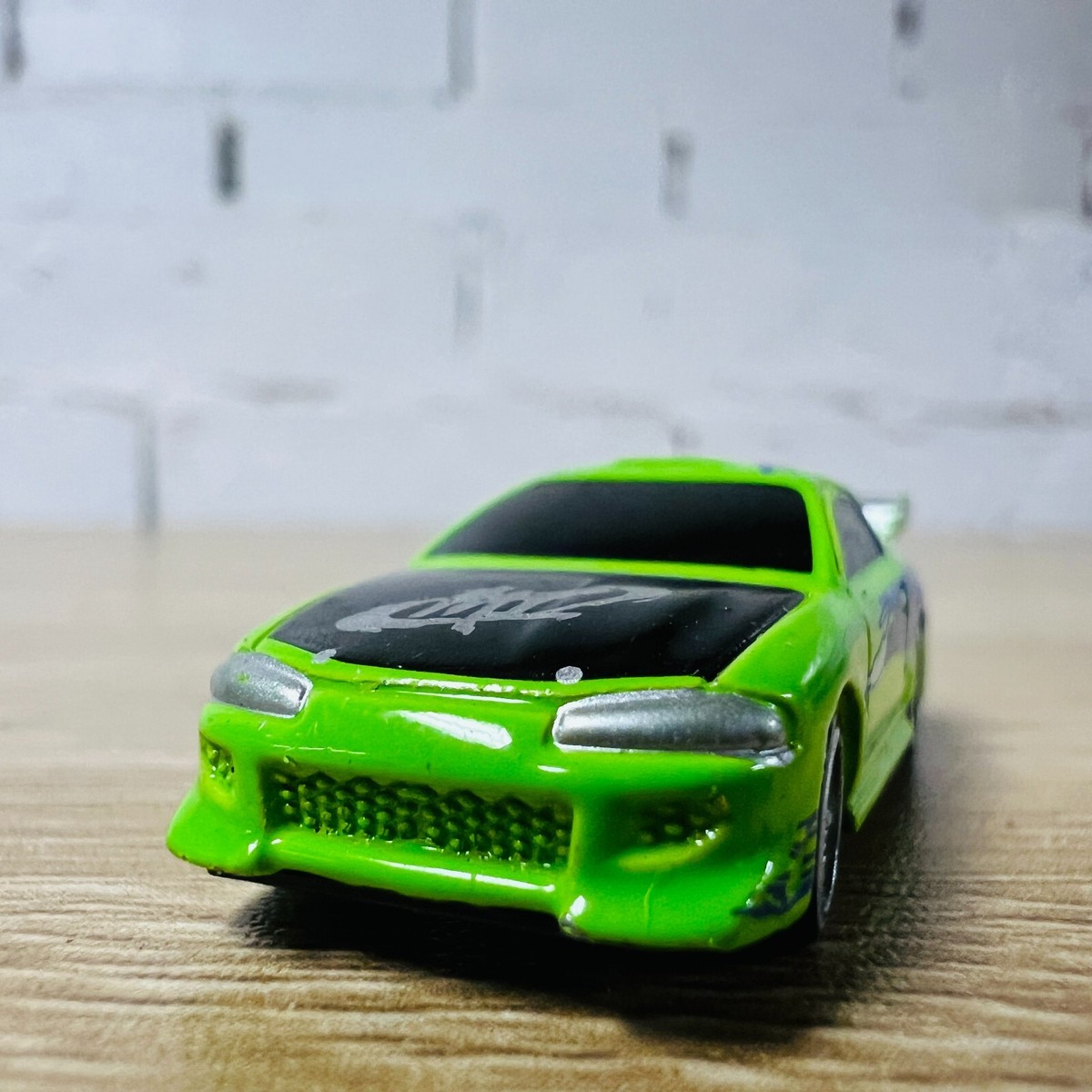 Nano Racers 95 Mitsubishi Eclipse Green Fast & Furious Hollywood