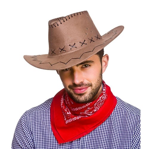 Adult COWBOY BANDANA Neckerchief Western Rodeo Western Printed Scarf Mens Ladies - Picture 2 of 9