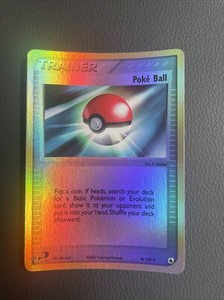 Poke Ball - Ex Ruby Sapphire 86/109 Reverse Holo Pokémon TCG NM