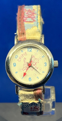 Vintage Montre Armband CHIPIE Quarz Original French Design HUND Hundeuhr Uhr