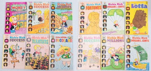 Richie Rich Konvolut 12 Comics - Little Lotta
