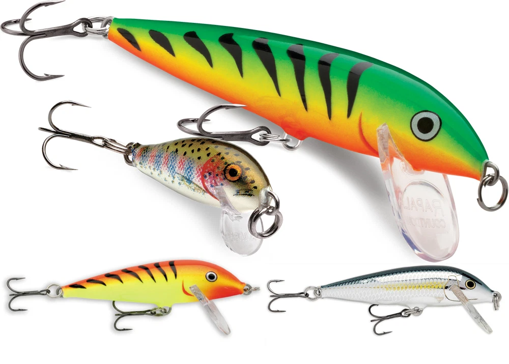 Leurre Rapala Countdown Magnum CD-18 - Peinture Personnalisée Orange Crawdad - Fabriqué En Finlande