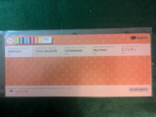 Creative Memories Jumbo Great Lengths Everyday Designs Sticker Sheet Circles ABC