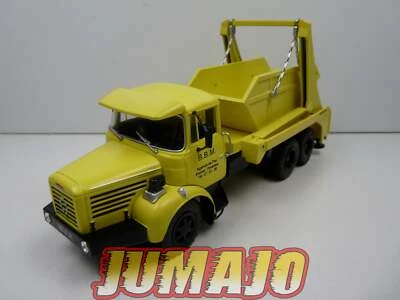 BER15 CAMIONS 1/43 Hachette IXO BERLIET GLM 12 6x4 Multibenne Marel BBM