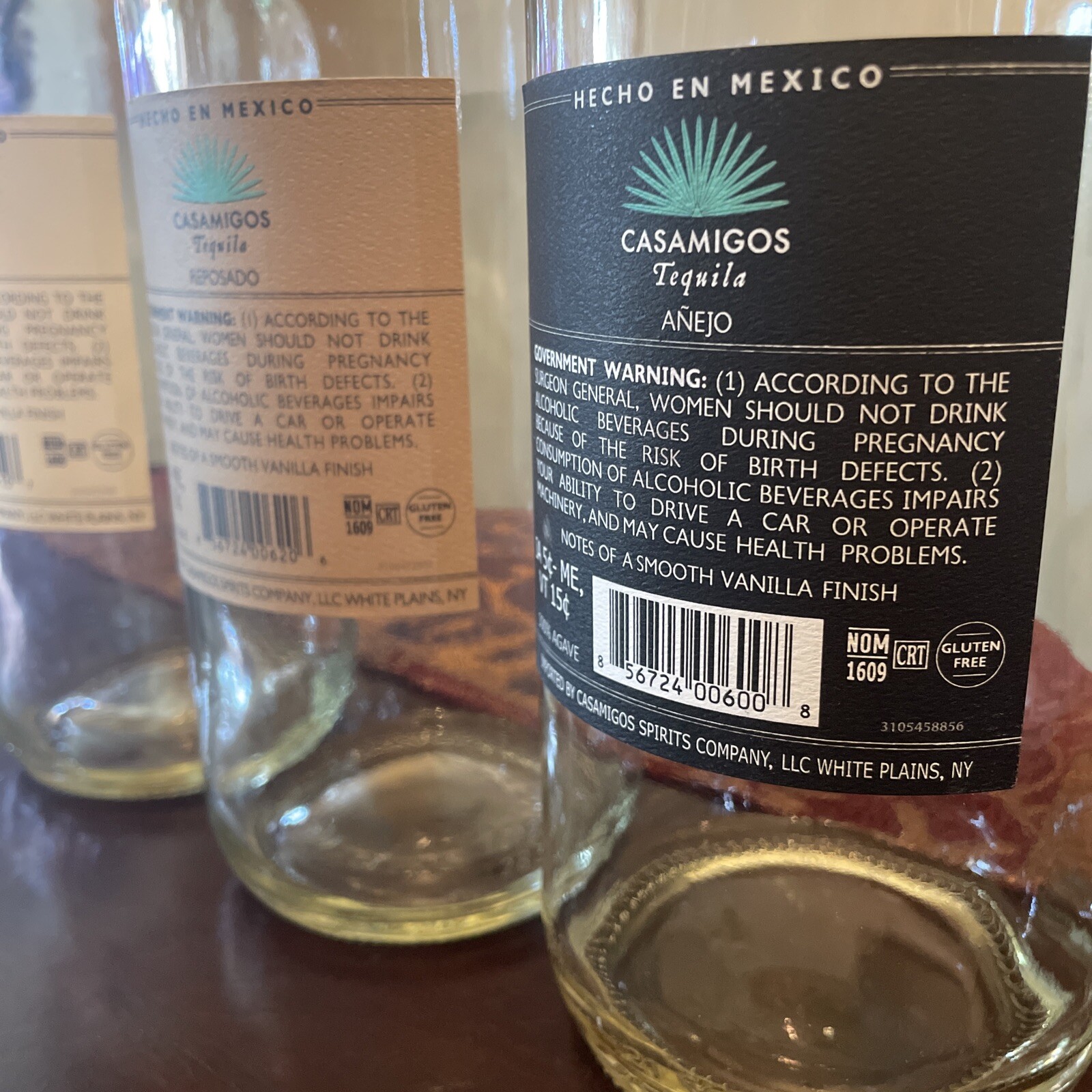 Celebrity Tequila CASAMIGOS Clooney) Entire Family Blanco