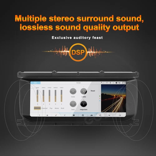 Android Car Radio 2Din Stereo GPS For Land Rover Range Rover Evoque 2011-2018 - Picture 6 of 10