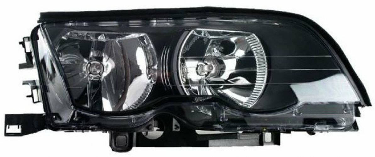 Phare avant droit pour remplacer l'optique cassée de BMW E46 Berline