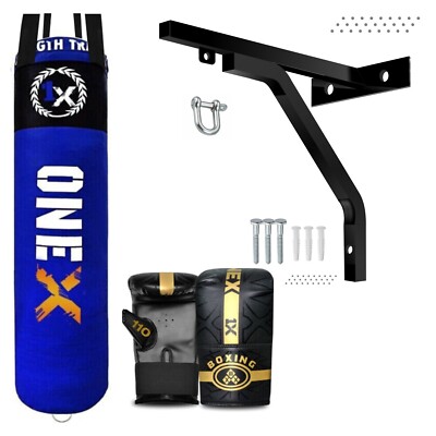 5 Fuß gefüllter schwerer Boxsack hängend MMA Training Kickboxen Trainingstasche OneX