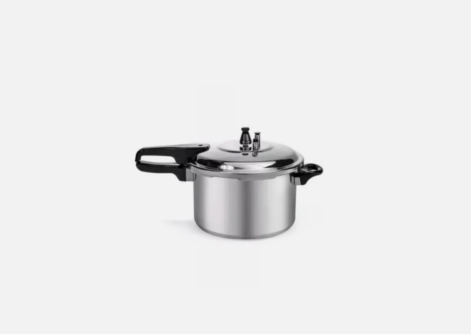 Barton *6-8 qt. Aluminum Stovetop Pressure Cooker Pot with Steam Release Valve !