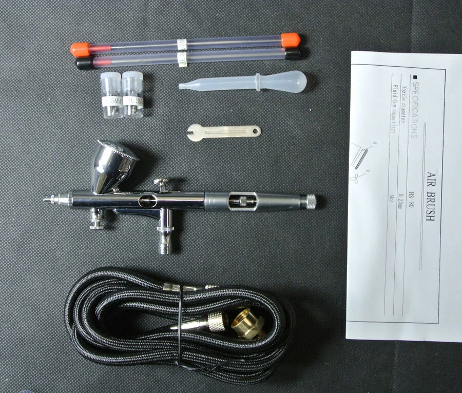 HSeng Dual Action Airbrush Kit