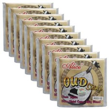 10Sets Alice OUD Strings UD Strings Clear Nylon Silver-Plated Copper Alloy AOD12