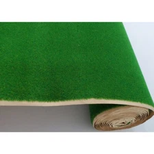Rock Island Hobby 024400 - Dark Green Grass Mat 39”x 98” - Multi Scale