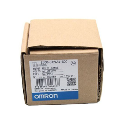 New Omron E5CC-CX2ASM-800 Temperature Controller