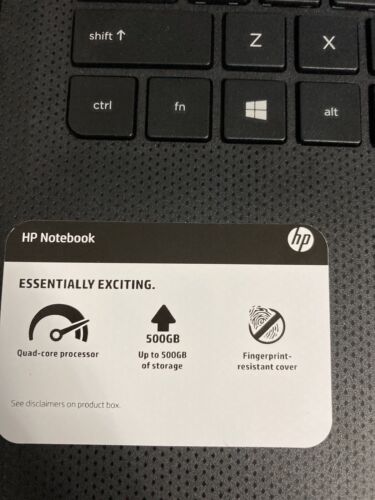 HP 15 NOTEBOOK - AF131DX AMD A6-5200 Radeon HD @ 2.0GHz 4GB RAM 500GB HDD WIN-10 - Picture 5 of 9