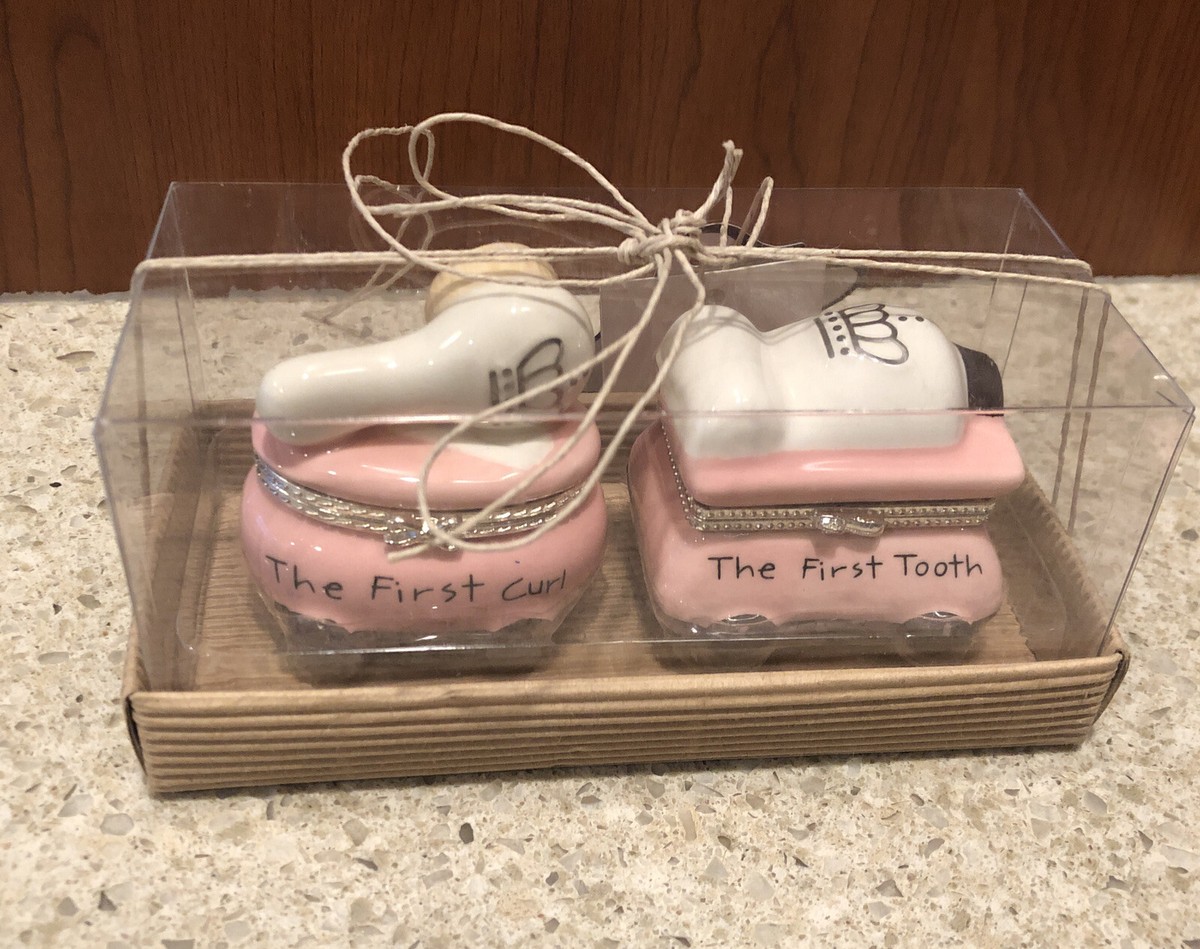 Mud Pie Princess First Tooth and First Curl Treasure Box Baby - Main Image