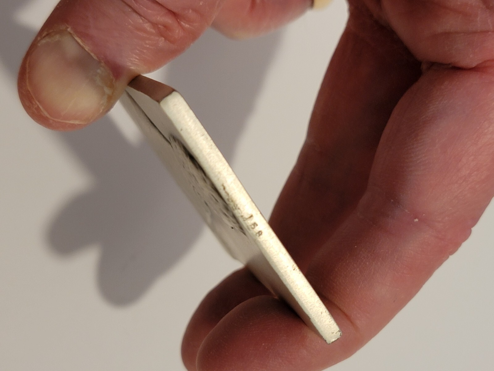 🌟 RARE  Victor David Brenner / Abraham Lincoln .999 Silver Plaque Medal