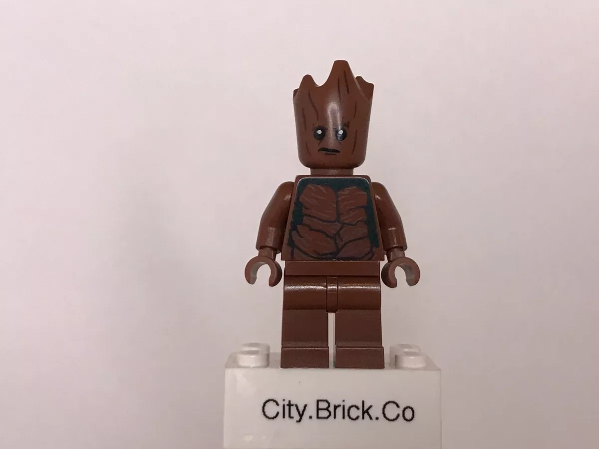 Lego Groot Minifigure Marvel Superhero SH501 Teen eBay