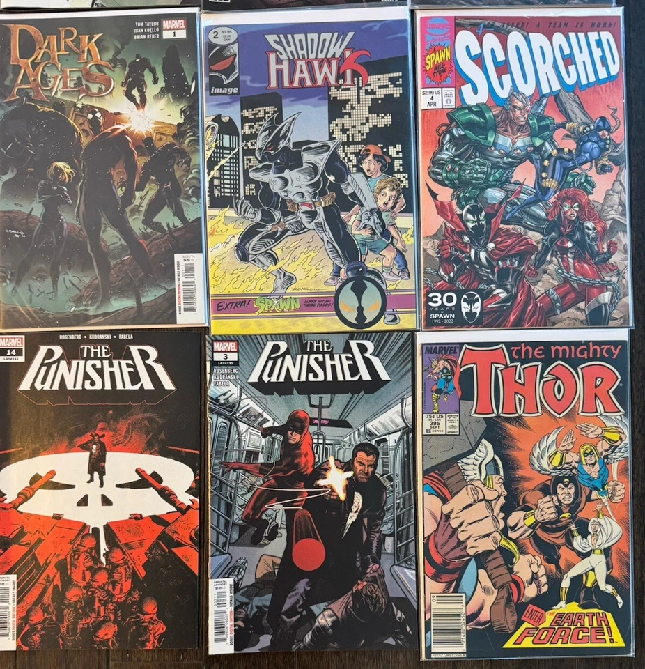 Lote de 28 piezas de cómics mixtos. Marvel, DC, Boom Studio, imagen. LEER. Foto 4 de 4