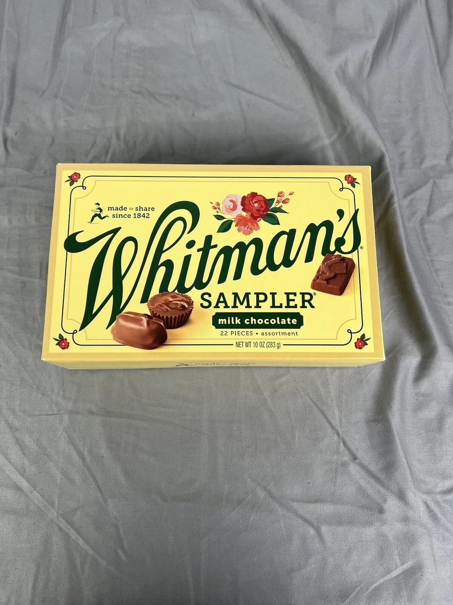 Whitman s Sampler Milk Chocolates Gift Box 10 Ounce 22 Pieces eBay