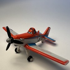 Disney Mattel Pixar Planes Diecast Racing Dusty Crophopper 7 Aircraft