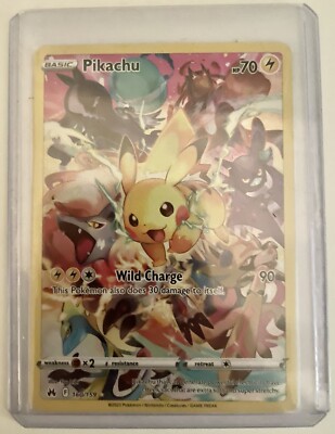 Pokémon TCG Pikachu Crown Zenith 160/159 Holo Secret Rare | eBay