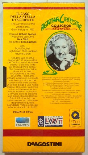 EBOND IL Caso Della Stella D'Occidente Agatha Christie Editoriale VHS VH001164 - Picture 2 of 2