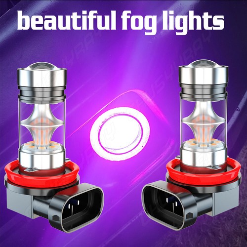 For Honda Accord 2013 2014 2015 2x Purple Beam LED Fog Light Bulbs Kit - Picture 6 of 9