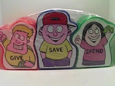 Give, Save, Spend Children's Savings Bank
