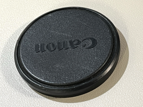 Canon Vintage Push on Lens Cap 50mm Made In Taiwan R.O.C. - Picture 5 of 6