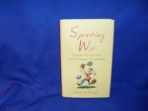 SPORTING WIT RICHARD BENSON - ATHLETIC WISECRACKS AND CHAMPION COMEBACKS - HC - Picture 3 of 3