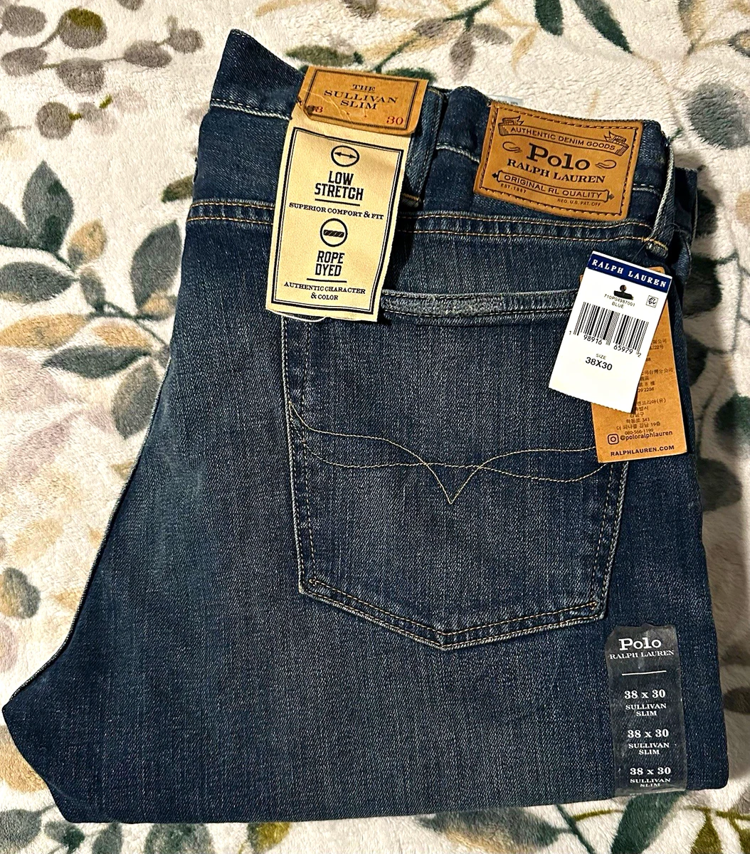 Polo Ralph Lauren 30 Inch Inseam Regular 38 Size Jeans for Men for