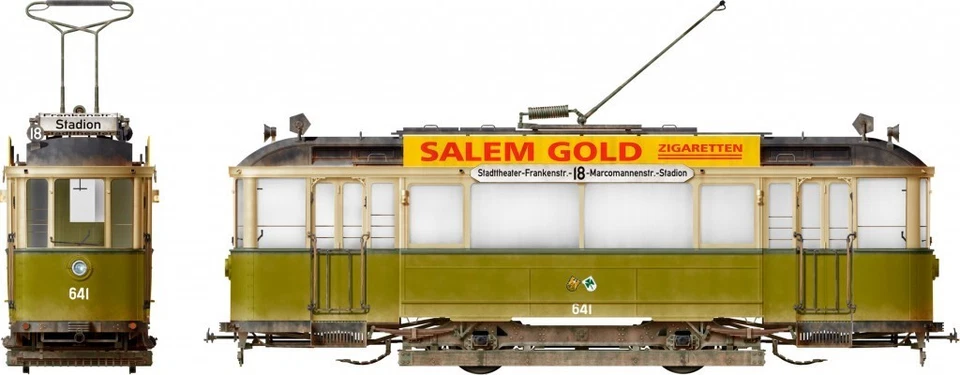 ✅MiniArt 38009 European Tramcar + crew & passangers Scala: 1:35 - Immagine 4 di 4