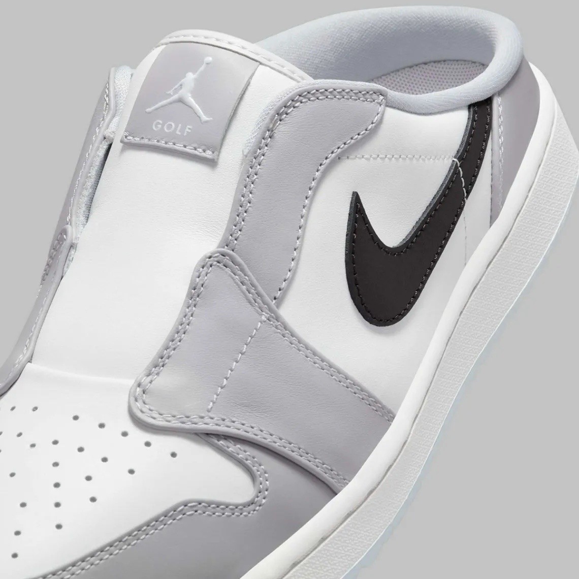 Nike Air Jordan 1 Low Golf Mule Wolf Grey FJ1214-004 Men's Size